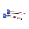 2 Pieces Auto Car Bulb Sockets H Connector H7 Socket