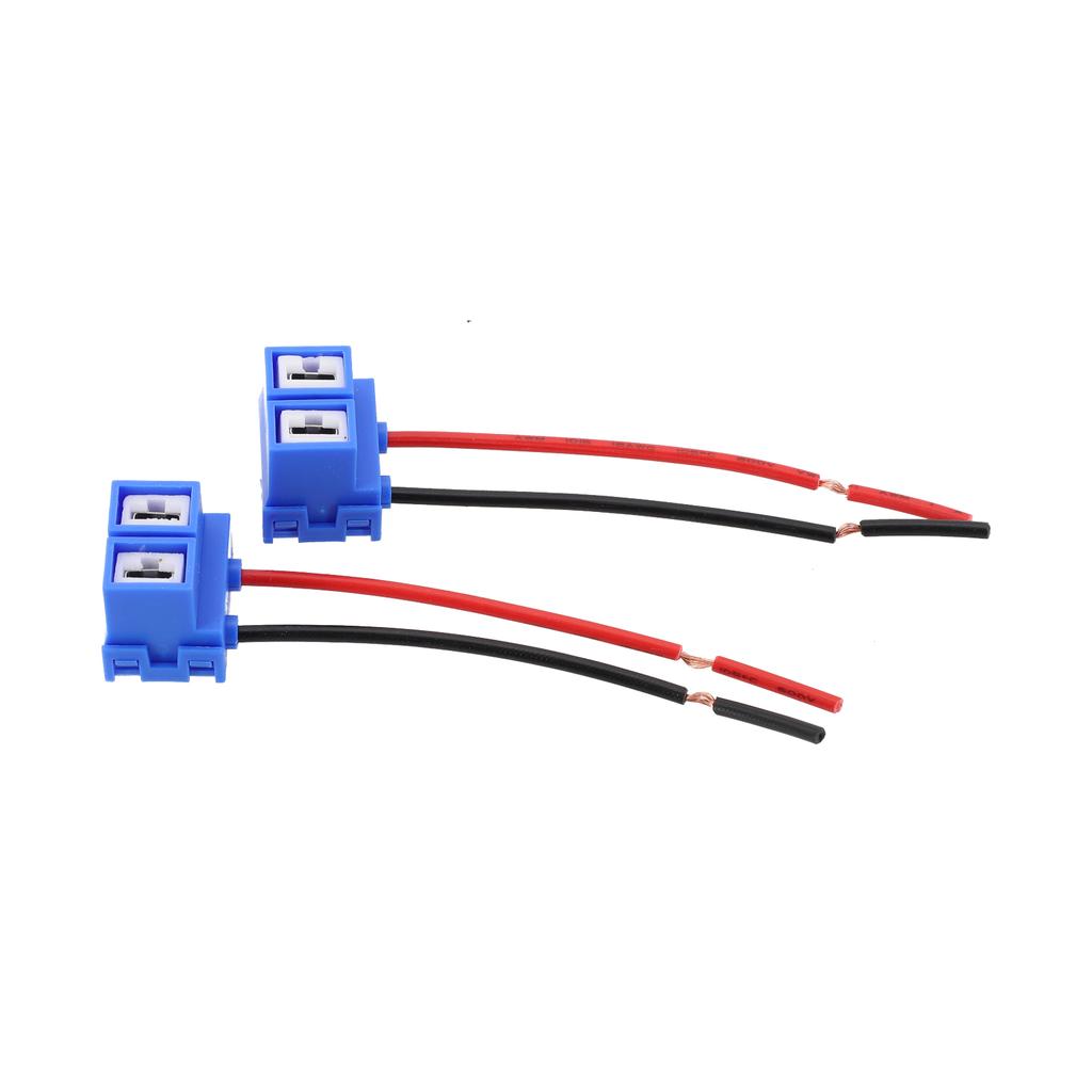 2 Pieces Auto Car Bulb Sockets H Connector H7 Socket
