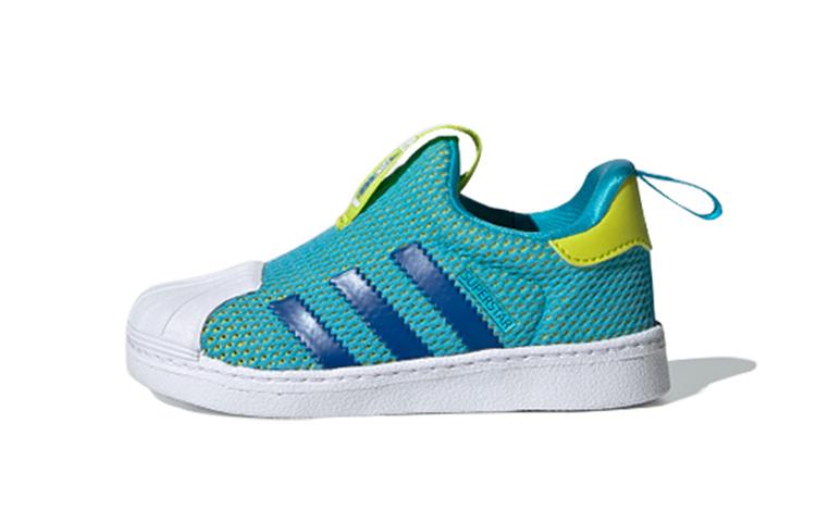 

Adidas Originals SUPERSTAR 360 Low top Toddler Shoes Teal Green Infant And Toddler FW1086 21