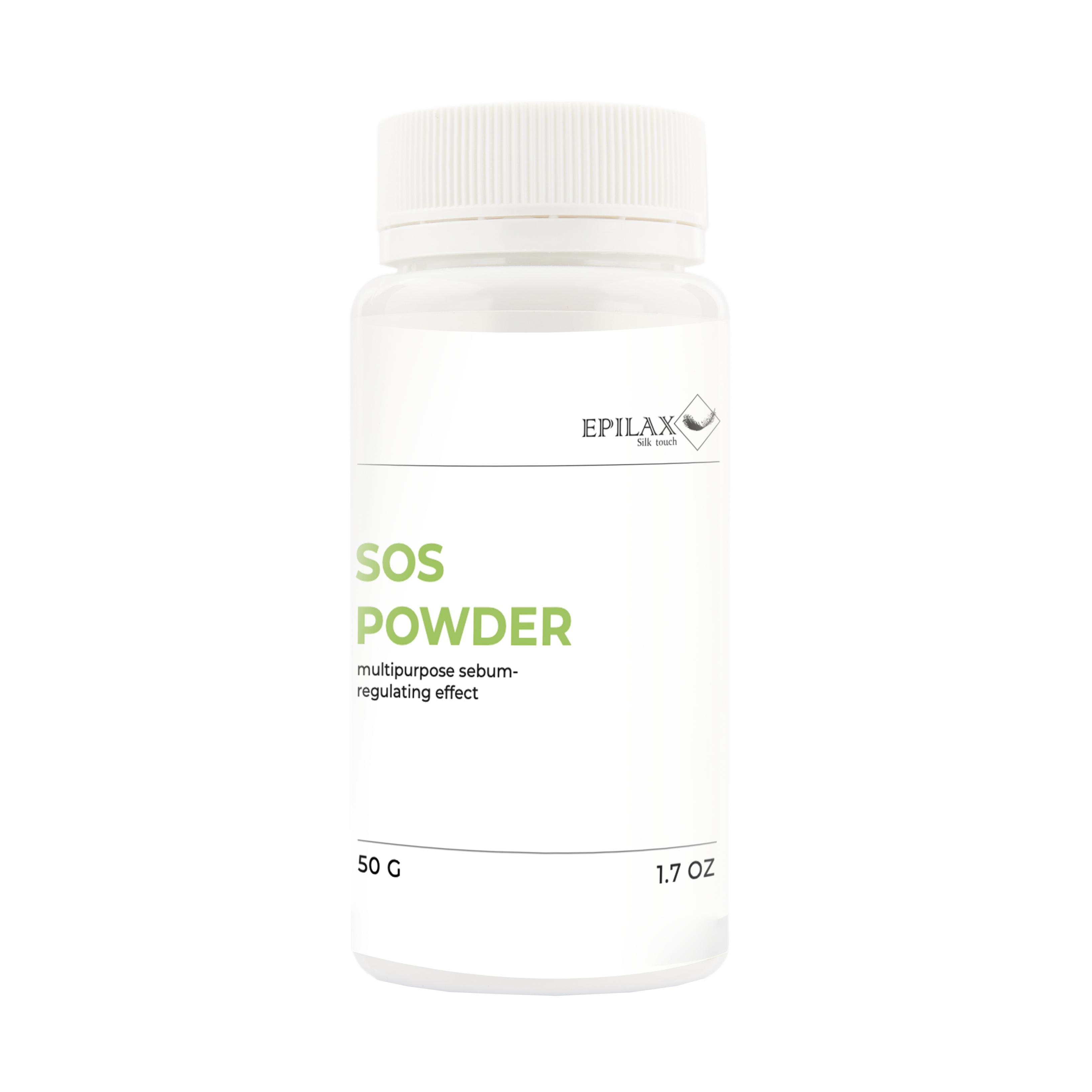 SOS pudr 50 g / Pudr Epilax SOS Antibakteriální účinek 50 g