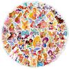 60 Sheets Girl Stickers for Scrapbooking, DIY Crafts, Bottle Decoration