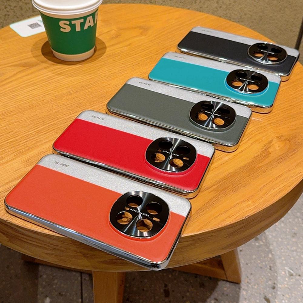 Etui na Honor Magic7 Pro 5G Łączone Skóra PU+TPU Elektroplaterowana Osłona na Telefon