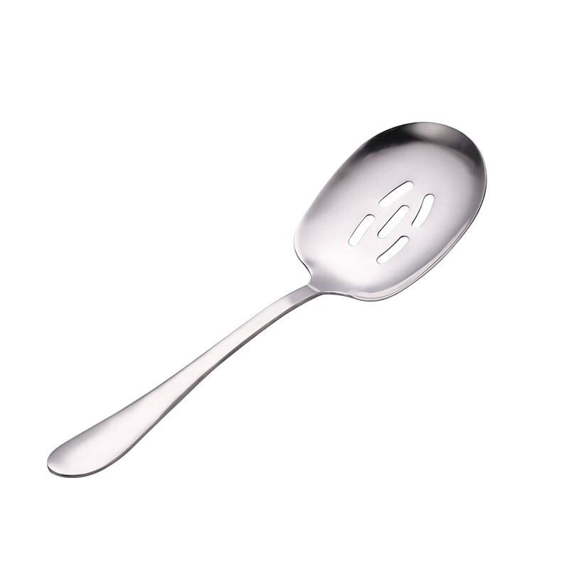 Ruhan Large Stainless Steel Serving Slotted Spoon Set