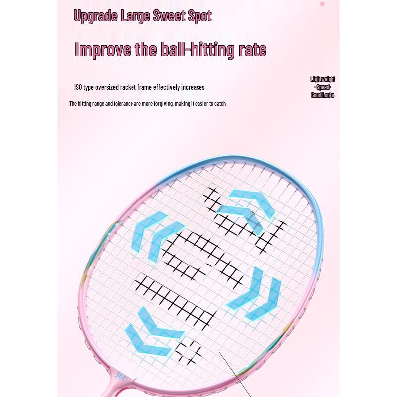 361° Badminton Racket Pair