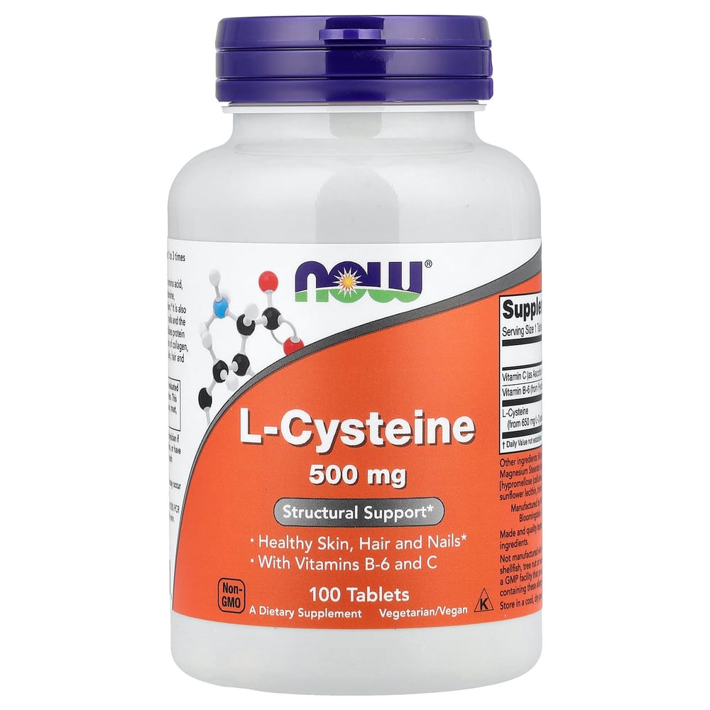 NOW Foods L-Cystein 500 mg, 100 tablet