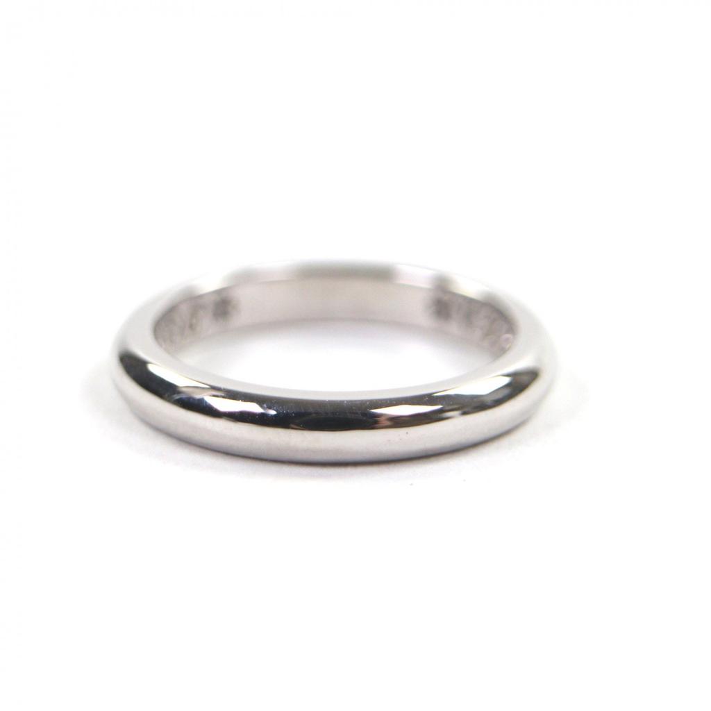 Excellent CHROME HEARTS Ring Wedding Band Silver K18WG Women Used