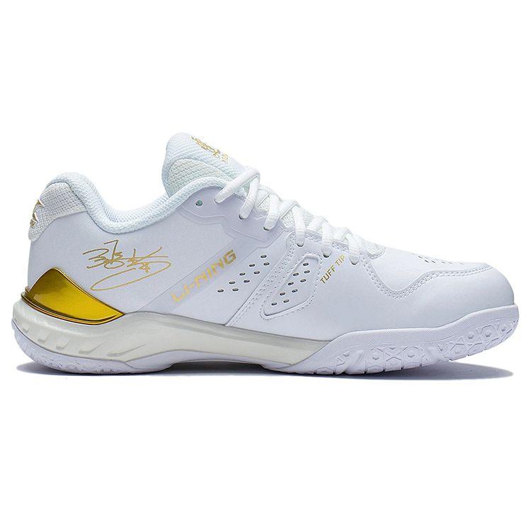 Li Ning Yun Ting ZN Support Stability Badminton Shoes Unisex Shoes White Platinum AYAS036-1