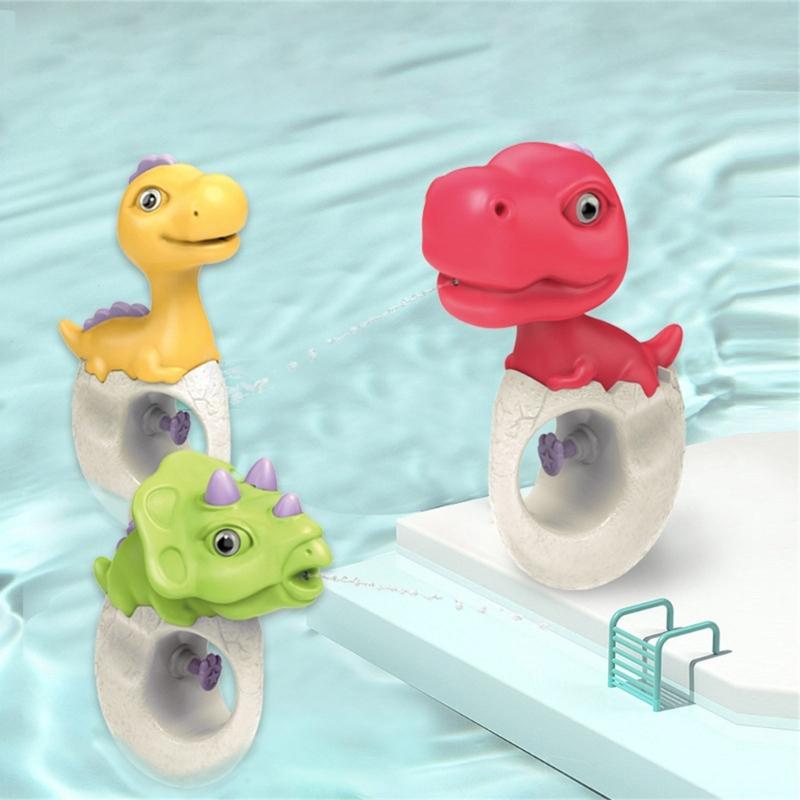 Handheld Cartoon Dinosaur Shape Water Guns Toy Hot Day Seasides Water Toy Kids Adult Outdoor Swimming Pool Seasides Toy