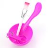 4-Piece Beauty Salon Mask Mixing Set: Bowl, Stick, Brushes for Home Use