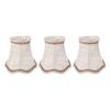 3pcs Lampshade Modern Minimalist Clip On Type Cloth Lamp Shade for E14 Bulb Candle Chandelier