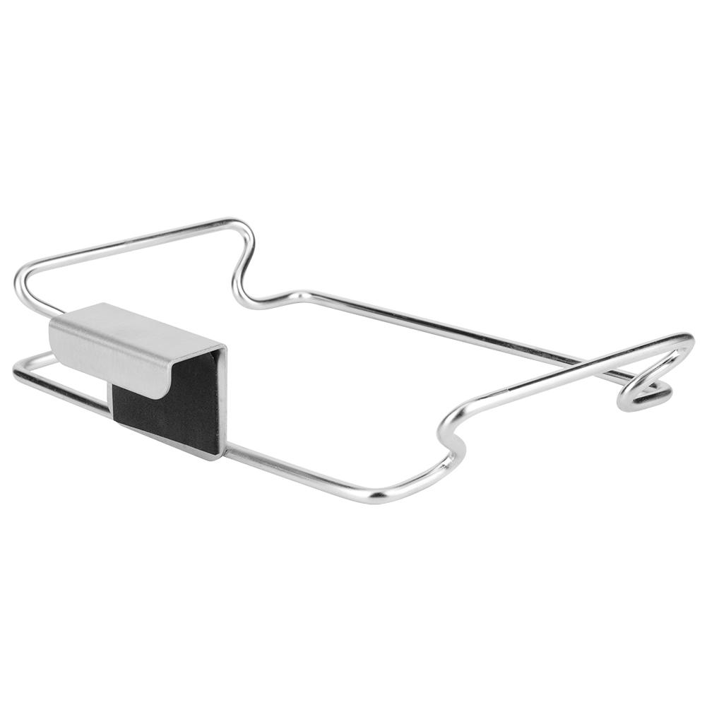 Stainless Steel Door Back Kitchen Garbage Trash Bag Holder Hanging Rack Bracket