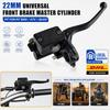 22mm Universal Motorcycle Brake Pump Front Master Cylinder Hydraulic Brake Lever Right For Dirt Pit Bike ATV Quad Moped Scooter