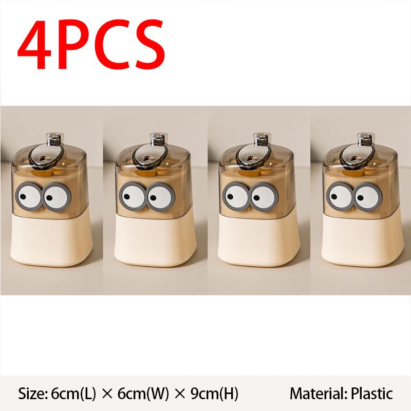1pcs Push-type Toothpick Holder Automatic Pop-up Toothpick Box Creative Toothpick Storage Box Practical Home Supplies YQH003