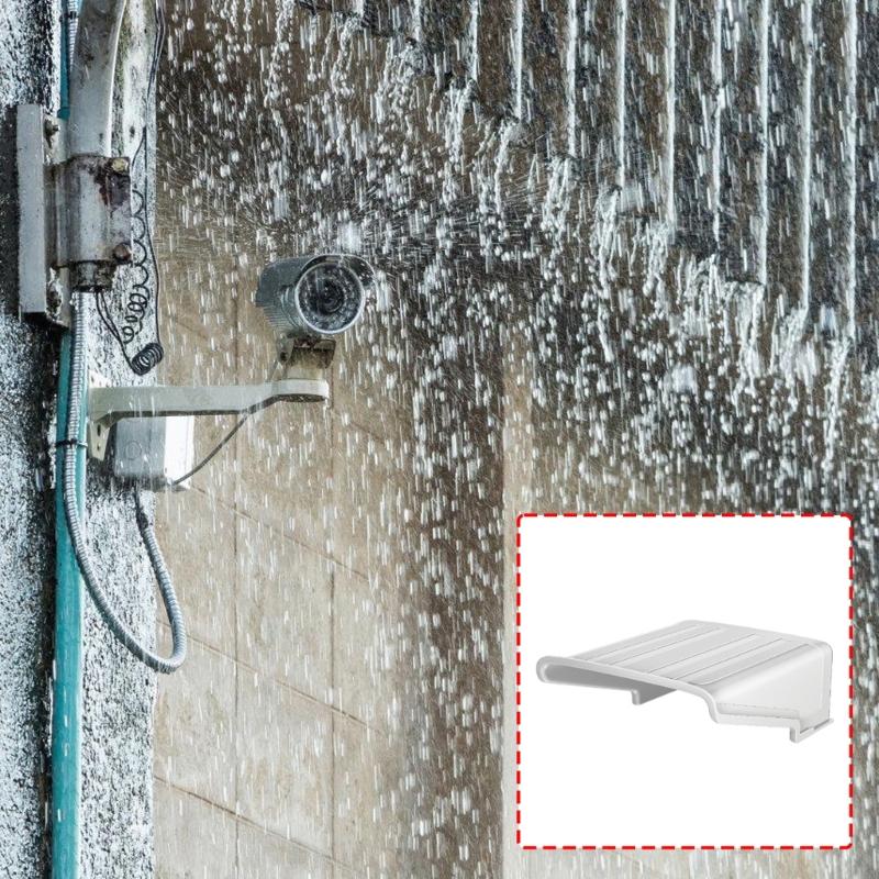 Security Cameras Sun Rain Shade Outdoor Camera Protective Cover Shield for Rain Sun Sunlight Dust Resistance Protective Roof