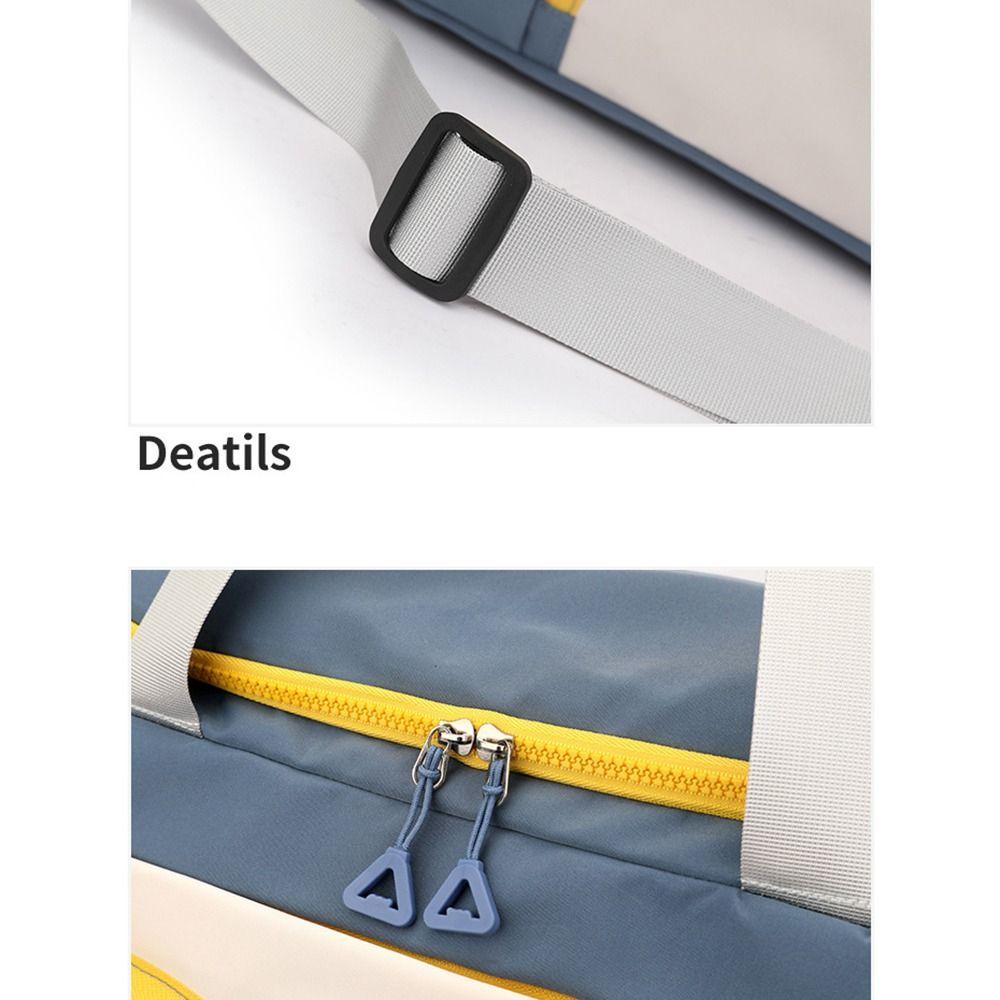 Sturdy Nylon Duffle Bag Oxford Large Capacity Handbag Portable Travel Luggage Bag  Trip