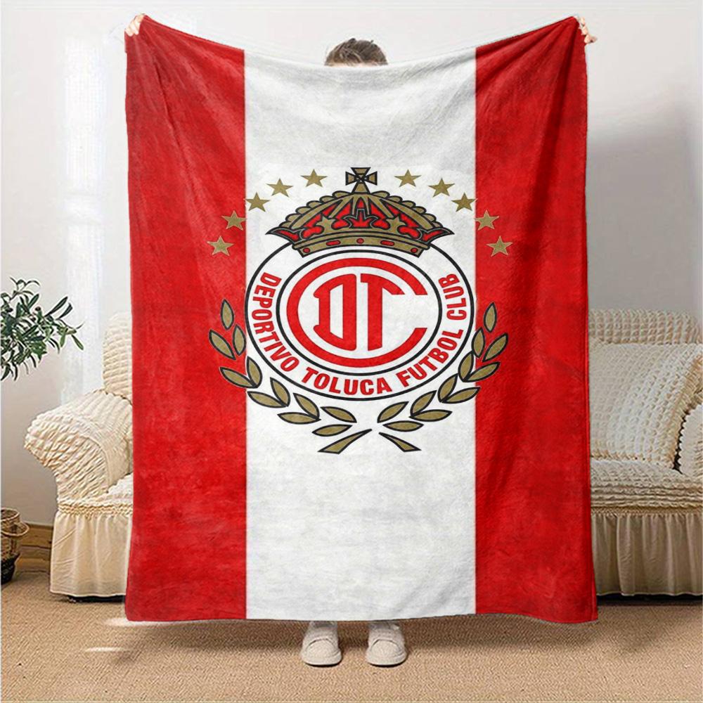 Toluca Print Flannel Blanket High Quality Warm Comfortable Cover for All Seasons Perfect for Gifts Home Decor