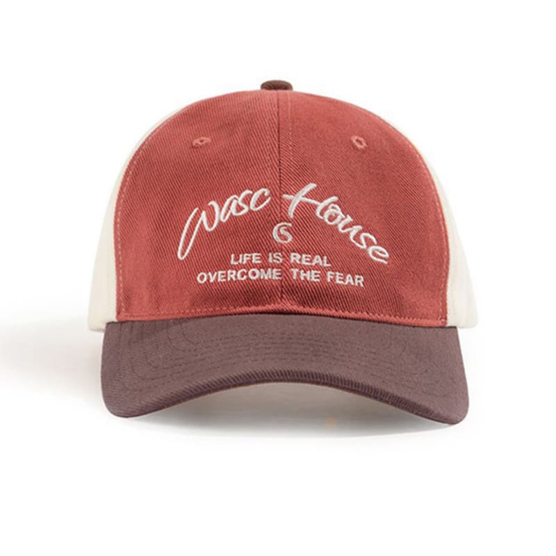 

LOOKING4U WASC Clubhouse Cotton Logo Ball Cap C2 Orange ORANGE