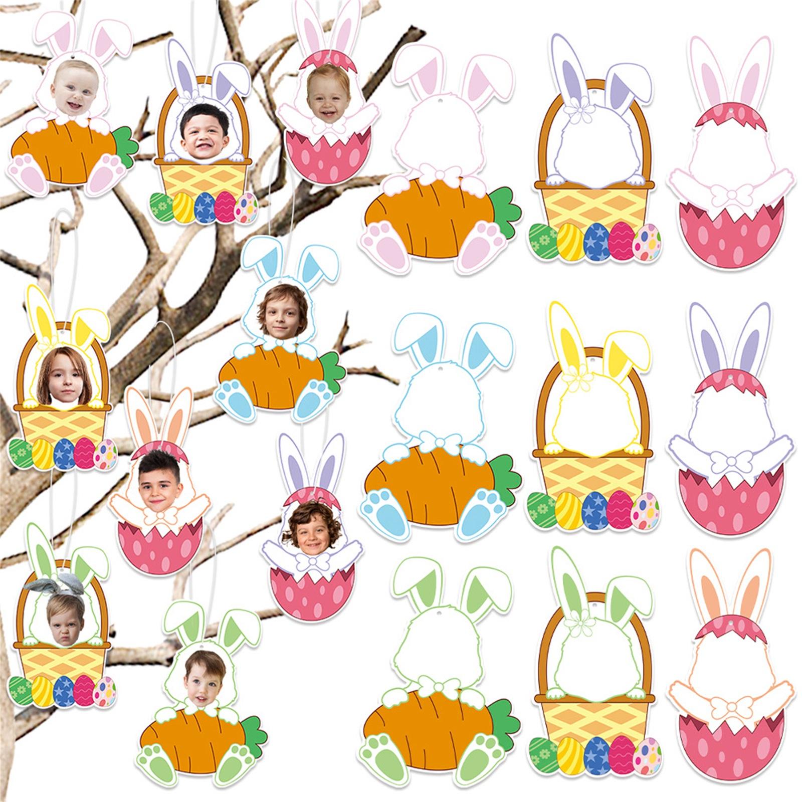 

Easter Decoration Picture Frame Decoration Decoration Decoration Easter Easter Egg Picture Frame Hanging Decoration one size