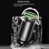 Dual USB Pull Ring Car Charger Fast Charging Mini Car Charger Car Power Adapter  Car Accessories