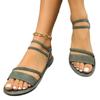 Anti-slip Large-size Sandals, New Style Single-strand Beach Shoes