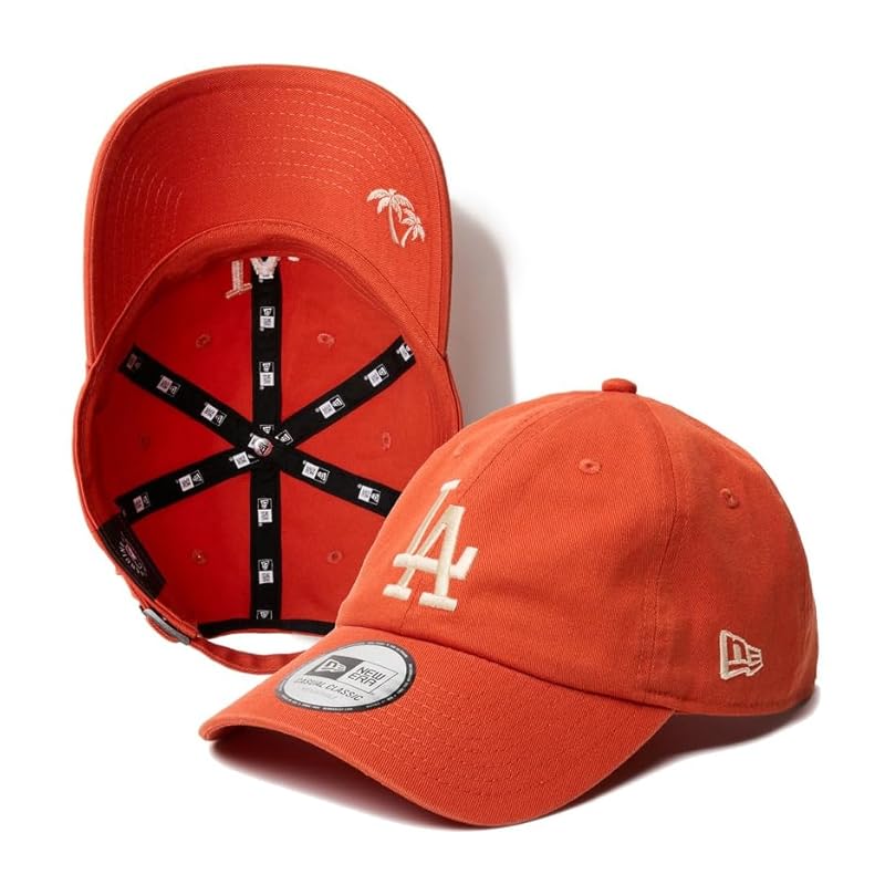 

[New Era] LOS ANGELES DODGERS CASUAL CLASSIC MLB UNDER VISOR LOGO CAP BURNT ORENGE/Burnt Orange Los Angeles dodgers hat cap casual classic