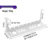 Under-Desk No-Drill Cable & Power Strip Organizer Rack