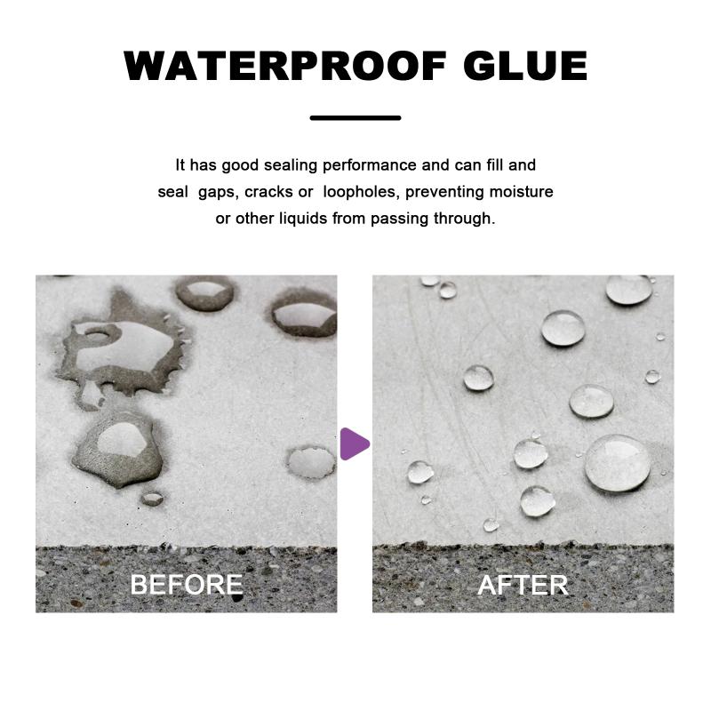 Wall Crack Repair Transparent Waterproof Sealant 150g Adhesive for Bathroom Floor Leak Sealing and Mold Prevention