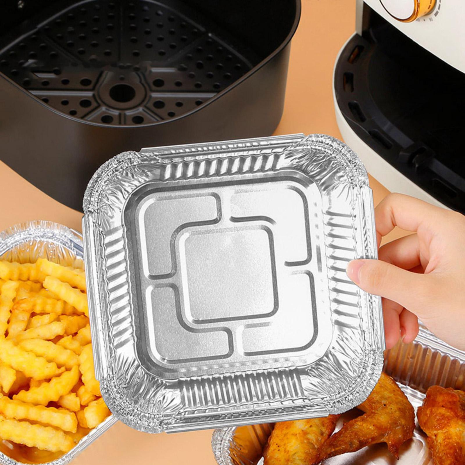 

Aluminum Foil Baking Mold Oven Safe Sealable Durian 20PC One Size белый