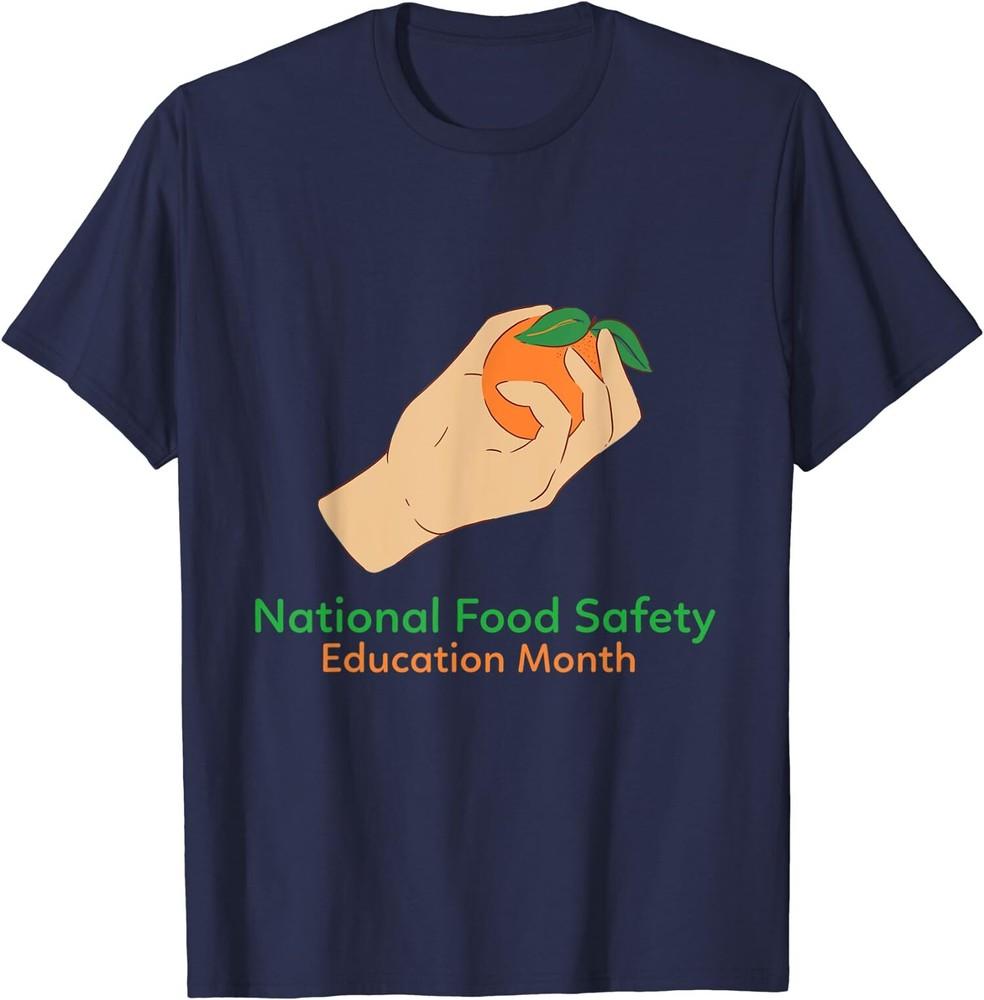 National Food Safety Education Month Awareness Unisex T-Shirt Unisex T-Shirt XXXL