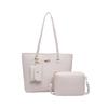 Borsa Tote Minimalista Stile Coreano Grande Capacità Moda Morbida Ecopelle Borsa a Spalla Borsa da Pendolare Casual CLE
