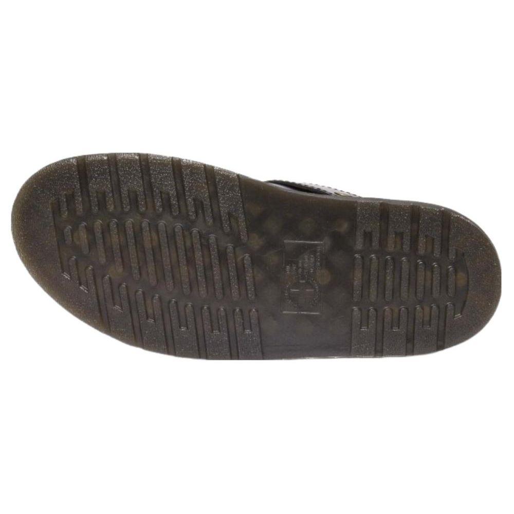 Dr. Martens Leather Fashion Thick Sole Lace-Up Low-Top Casual Shoes Unisex Casual Shoes Black 31525001