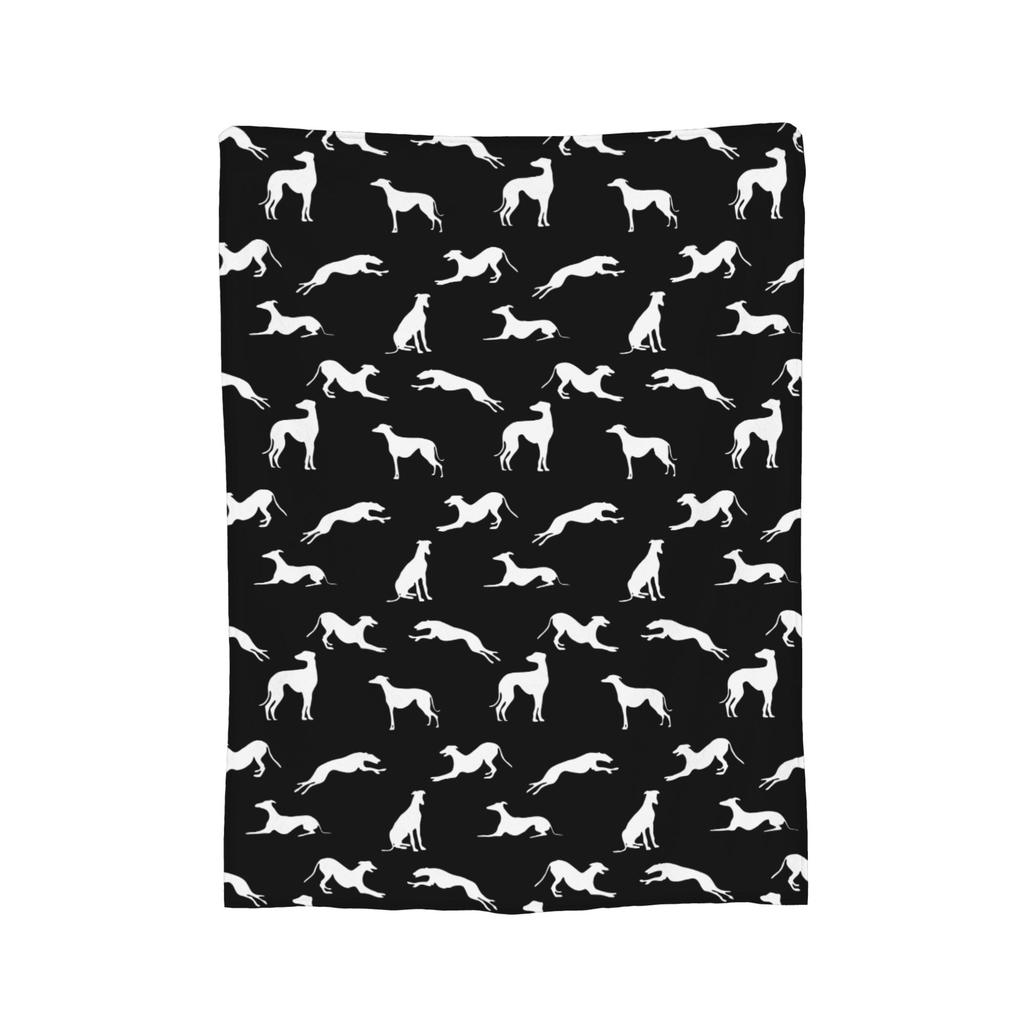 Summer Greyhound Fuzzy Blanket Skipworth Whippet Lurcher Dog Galgo Funny Throw Blankets for Home 200x150cm Quilt,