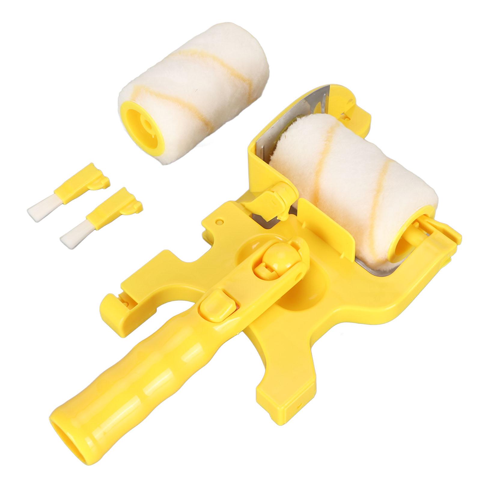 

Кромкообрезной валик с длинной ручкой, многофункциональный ручной валик для краски со сменным роликом для стен, потолка