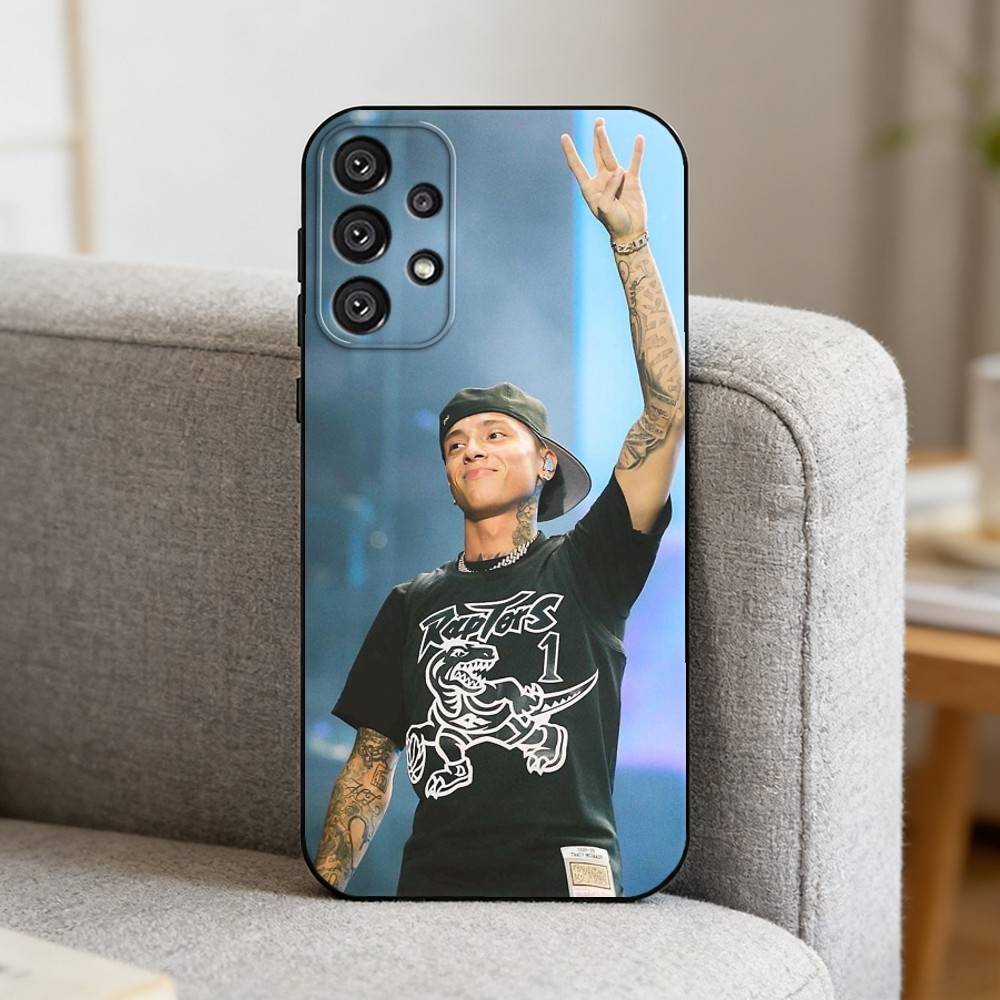 R-Rapper C-Central Cee    Phone Case For Samsung S25,S24,S21,S22,S23,S30,Ultra,S20,Plus,Fe,Note,10,9,5G Black Cover