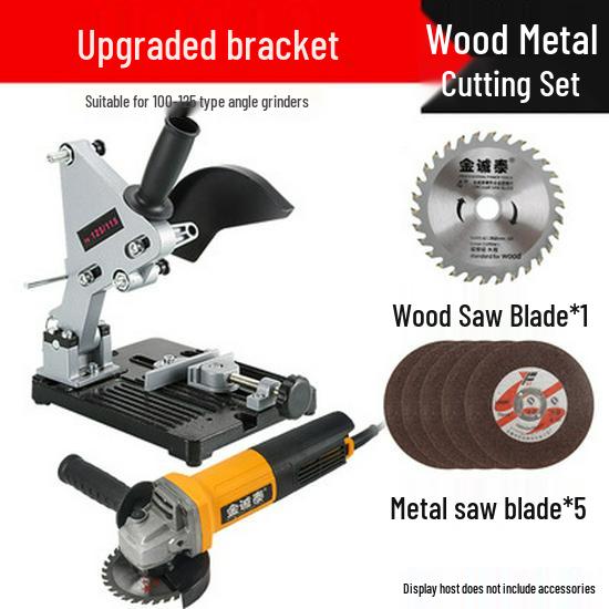 Universal Handheld Grinder Stand & Multi-Functional Table Saw Conversion Kit