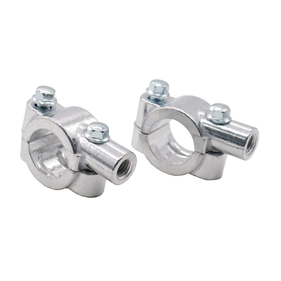 ZCJSZP Кронштейн-зажим для крепления зеркала Зажим для крепления зеркала Зажим-держатель для зеркала заднего вида Мотоцикл Велосипед Руль 8mm/22mm