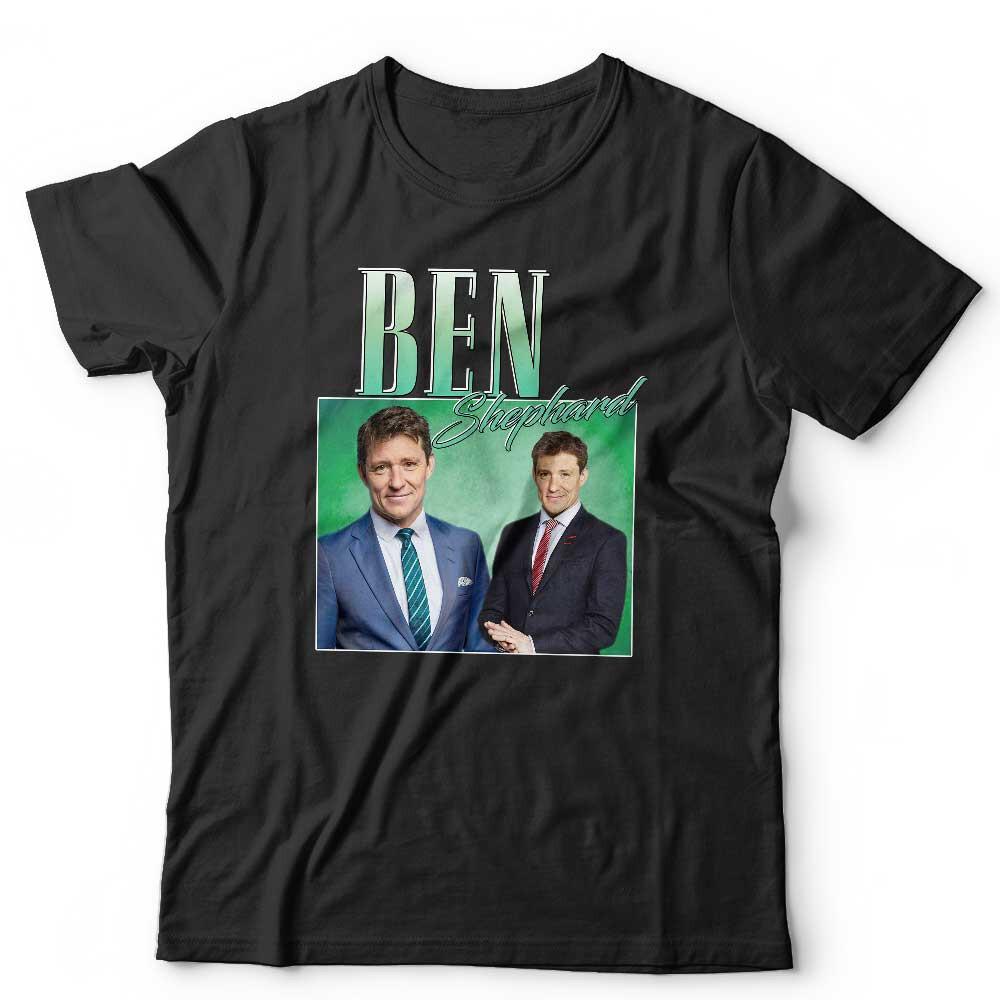 

Ben Shephard Tshirt Appreciation Unisex Throwback Homage Funny Stag Hen Do 4XL