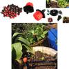 Versatile Micro Drip Water Irrigation Kit Set With Adjustable Drippers And Hose For Gardens