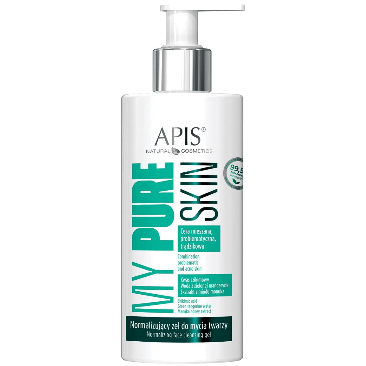 

APIS - MY PURE SKIN Normalizing Facial Cleansing Gel, 300 ml