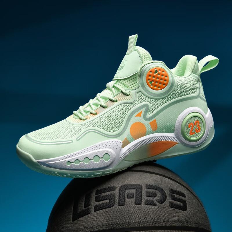 

Баскетбольные кроссовки мужские для реальных игр износостойкие нескользящие амортизирующие высокие спортивные кроссовки осень для детей старшего возраста подростков кроссовки для бега 45 зелёный