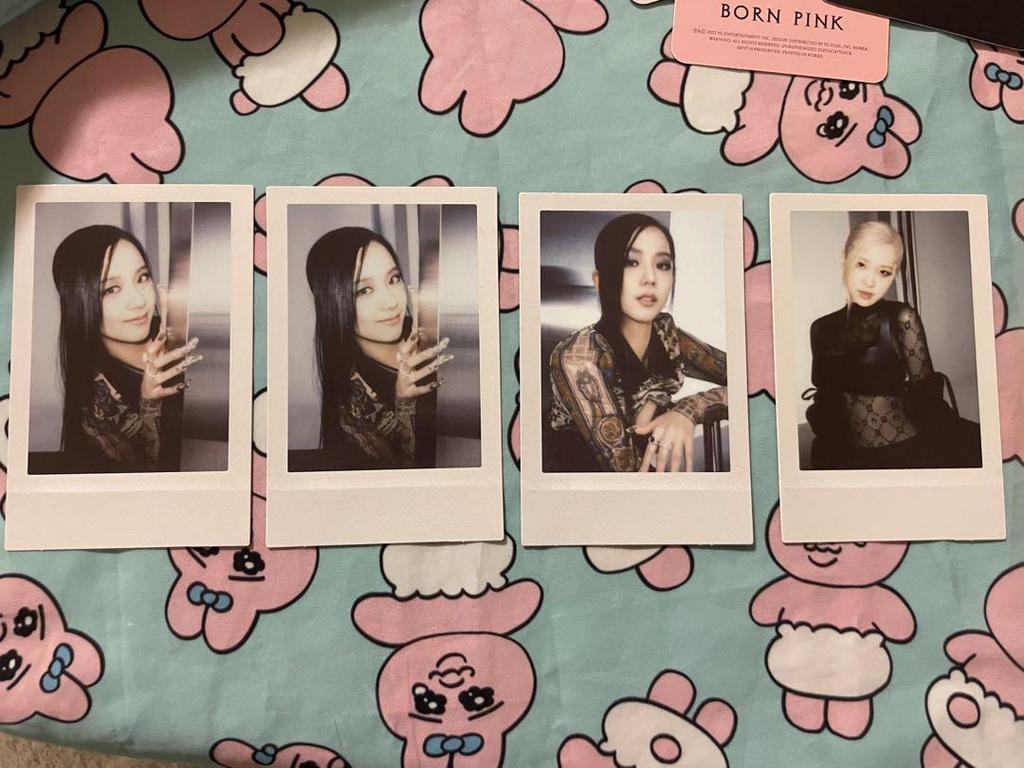 [USED] BLACKPINK trading cards