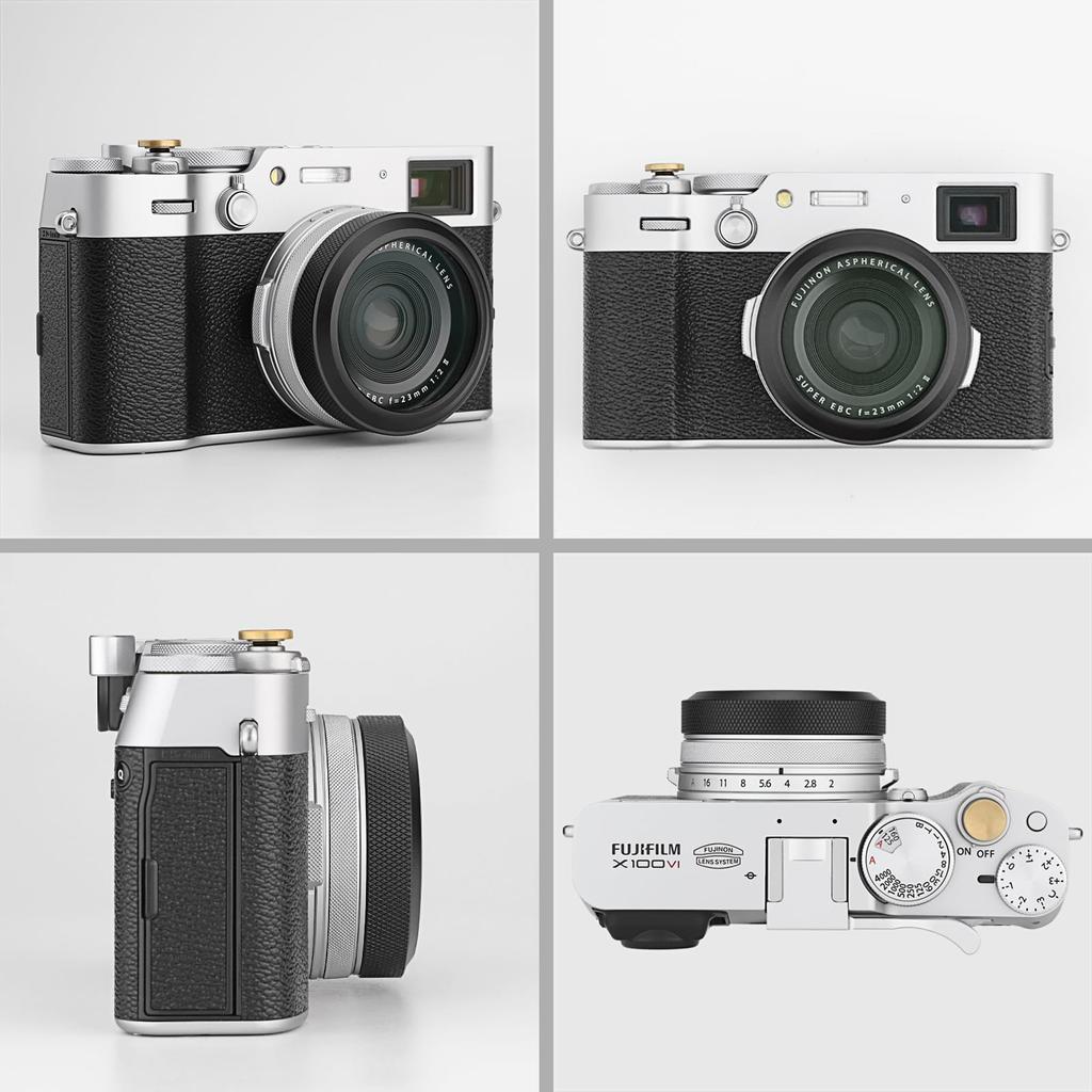 Haoge MC UV Camera Lens Protection Filter for Fujifilm X100VI and Fuji X100V Cameras with Integrated Adapter Ring, Black (LUV-XVIB)