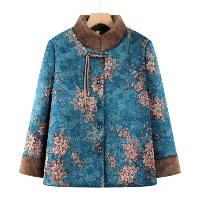 

Новая зимняя хлопковая одежда с подкладкой, хлопковая одежда с подкладкой, пальто с начесом и утолщением, жена, теплые хлопковые куртки с подкладкой, женщины 5XL [recommended 150-80kg]