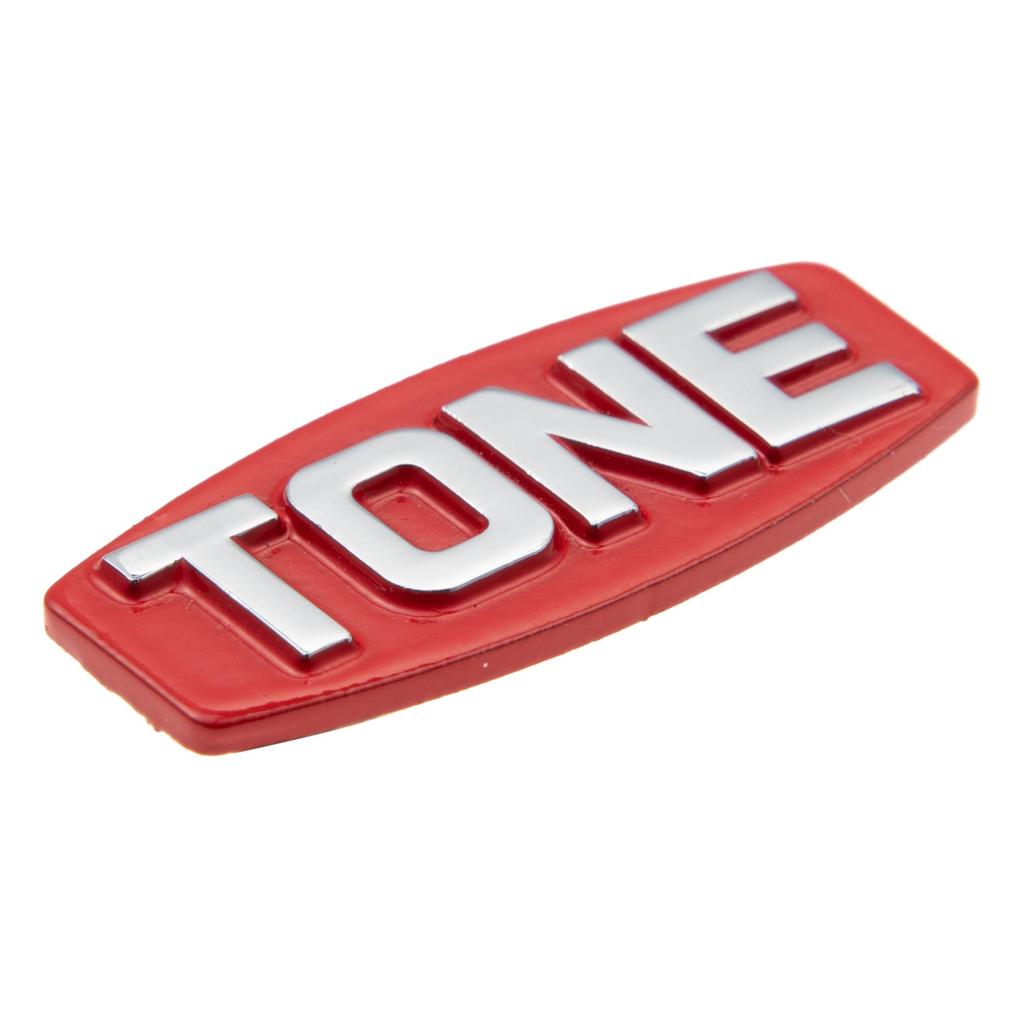 TONE G-048 Aluminum Emblem Red Small