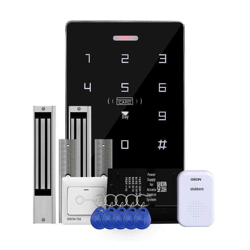 GS GSON RFID Card/Password Access Control & Attendance System CN Plug (adapter Included)