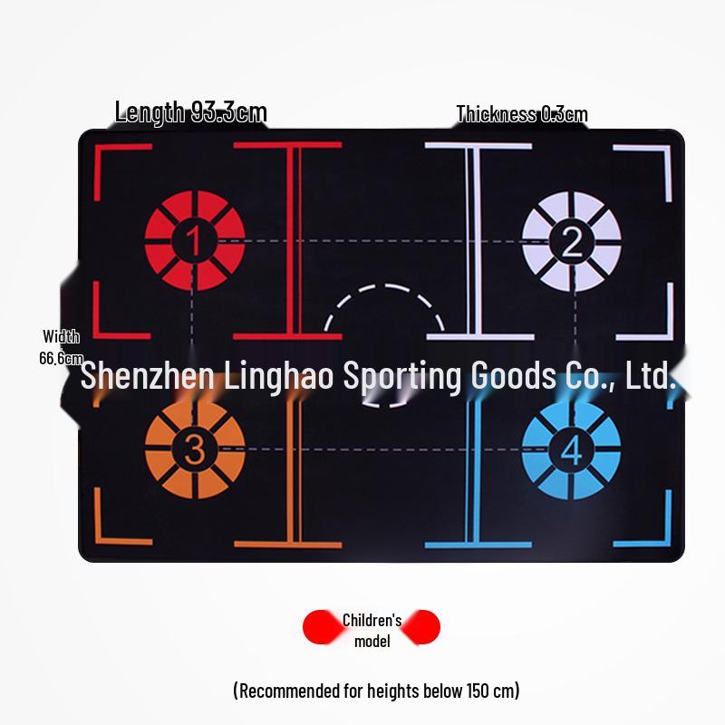 Indoor Basketball Footwork and Dribbling Training Pad for Kids and Adults - Shock Absorption & Noise Reduction