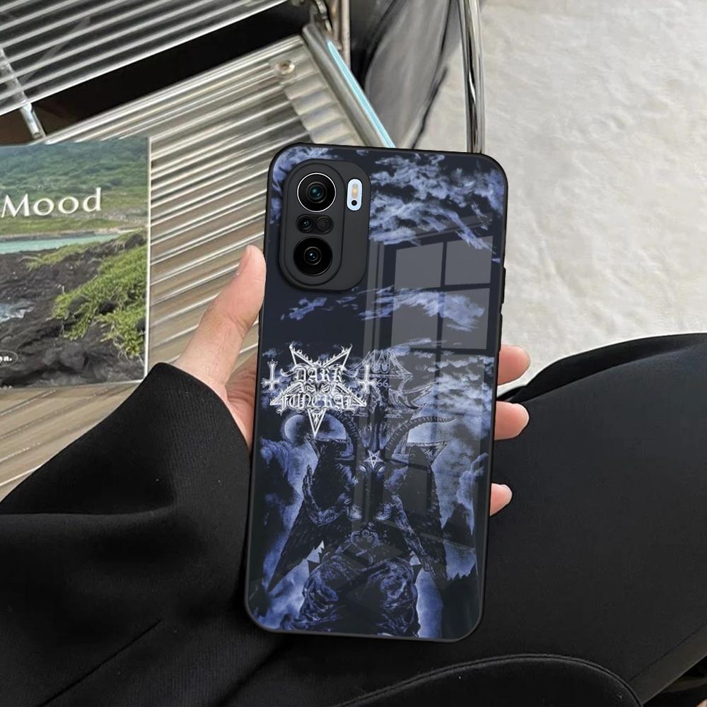 

Heavy Metal Dark Funeral Band Phone Case for Xiaomi Redmi Note 14 13 12 11 Ultra Pro Lite 5G toughened glass Cover Redmi Note 12 5G