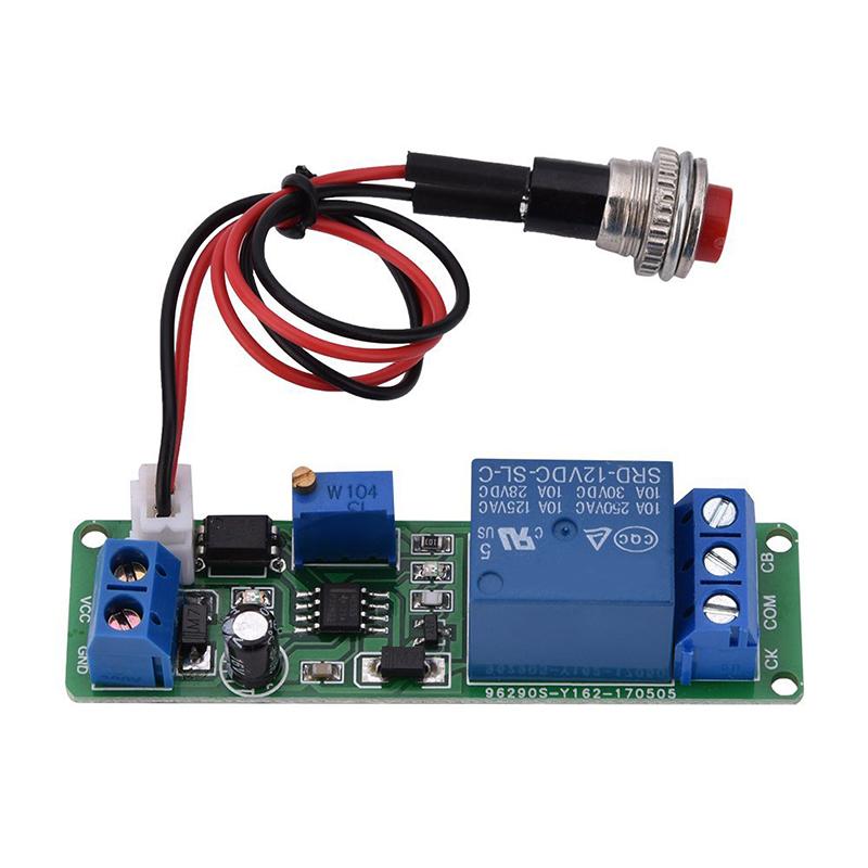 Dc 12V Adjustable Timer Delay Turn Off Module Timing Relay Time Switch 1~10Sec Delay Off Switch Module