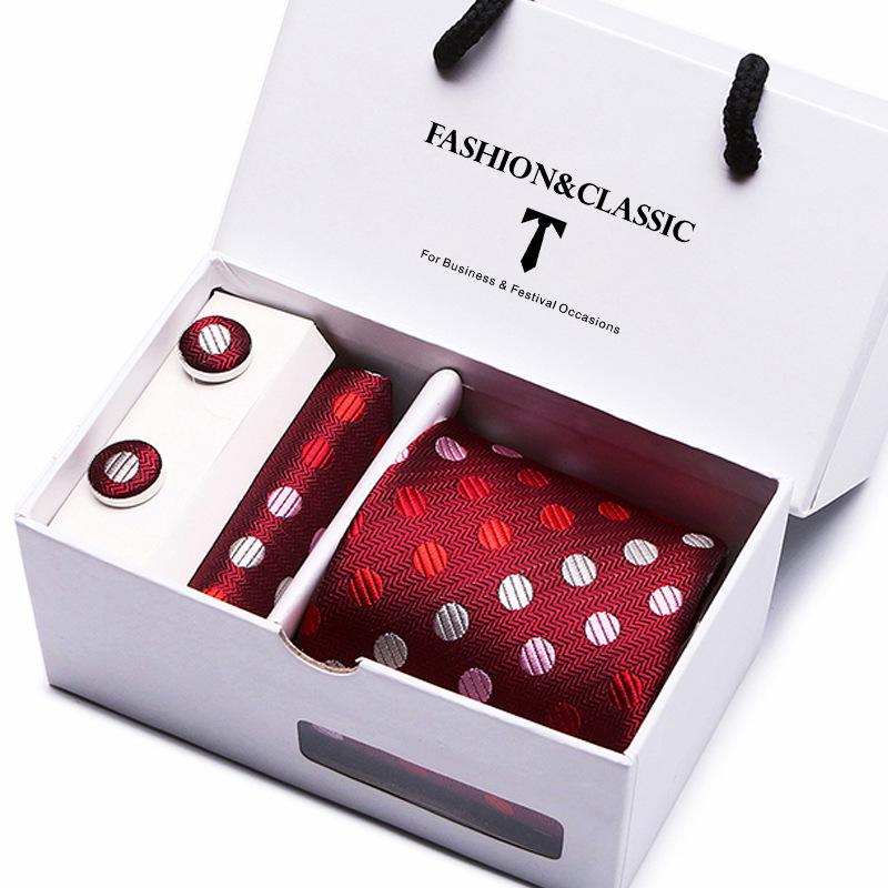 Men's 5-Piece Tie Gift Box: Formal & Wedding Attire