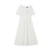 Rap Square Neck Belted Dress Ar2Wo680